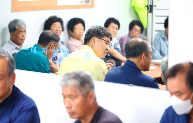 진병영 함양군수, 안의면·지곡면 ‘찾아가는 마을 간담회’ 가져
