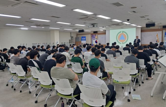 사천시, 민방위 보충1차 집합교육 실시