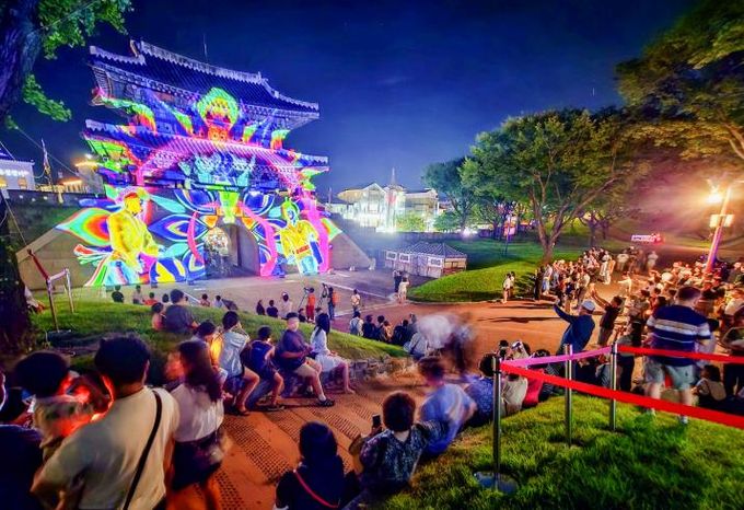 진주시 ‘국가유산 미디어아트 진주성’, 성황리 폐막