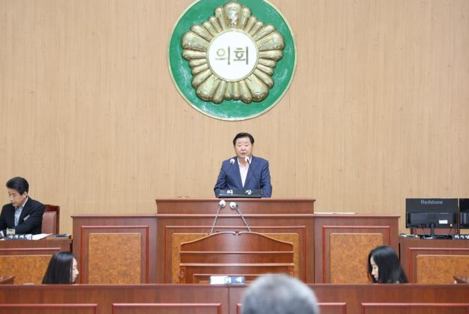 고성군의회, 제304회 임시회 개회