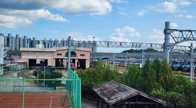 영주역 EMU 차량정비시설 확정...지역 성장 동력 확보(기존 차량정비고 전경)