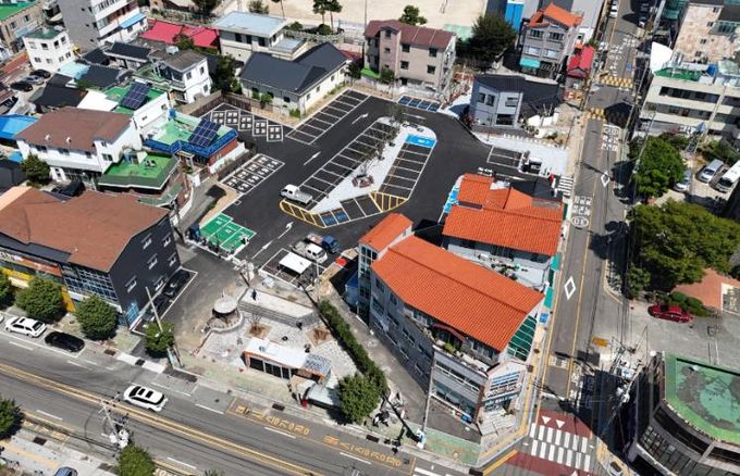 고성군, 성내공영주차장 조성 및 임시 무료개방