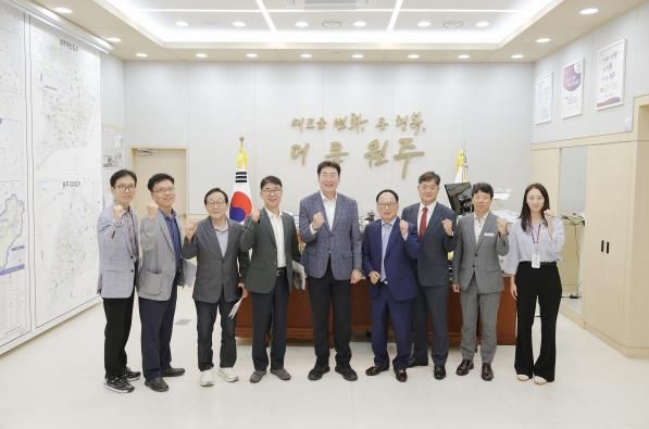 원주시, 산업단지 운영협의회 회장단과 간담회