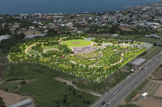 기후대응 도시숲 조감도