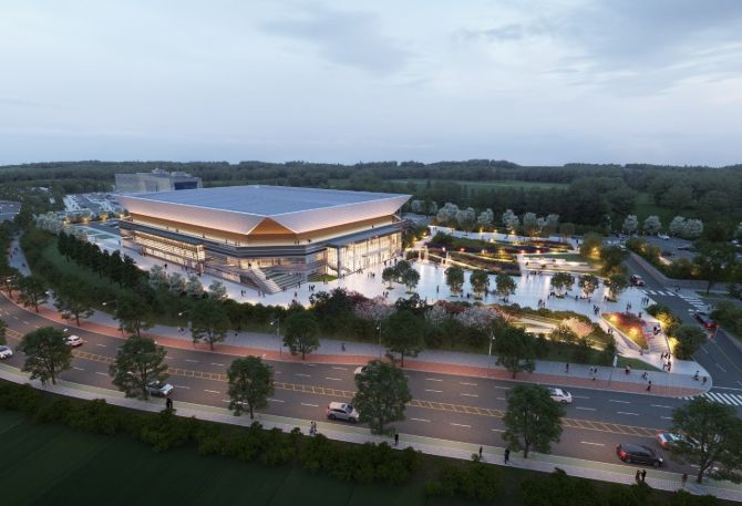 청주시, 다목적 실내체육관 건립사업