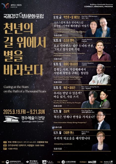 ‘2025 국제경주역사문화포럼’ 개막