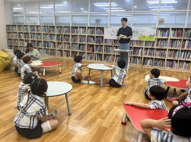 동부도서관, 영유아 대상 일일 도서관 현장학습 운영