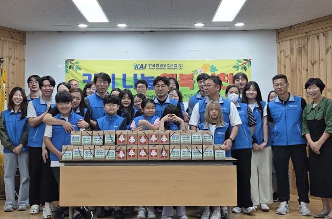 ‘카이 나눔, 행복 사천’ 꽃을 담은 압화유리잔 나눔 활동 진행