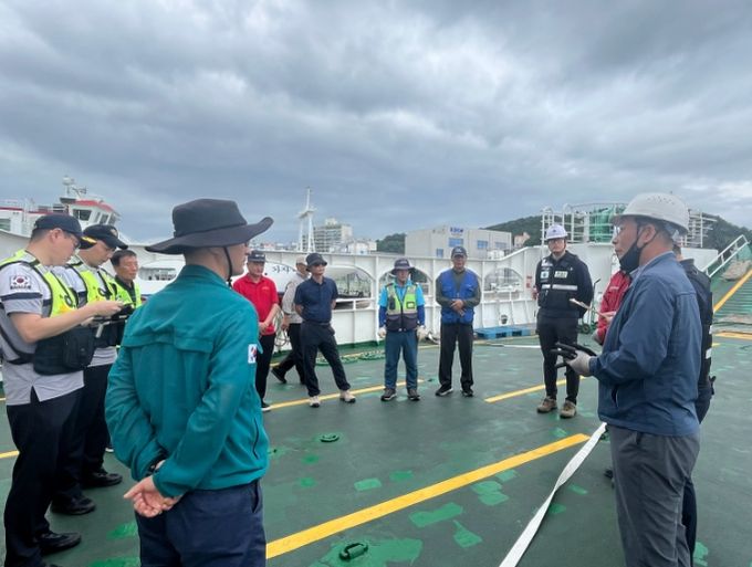 통영시, 추석 명절 대비 해상교통 특별 점검