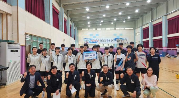 광주시의회 의원 광주체고 방문 격려