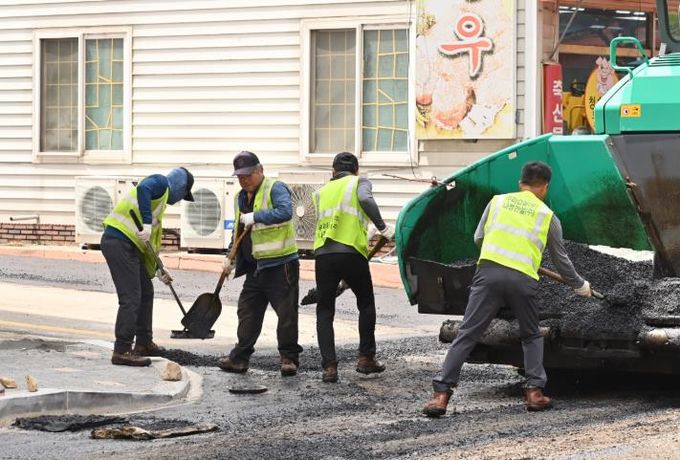 청송군, 2025년 추계 도로정비 시행