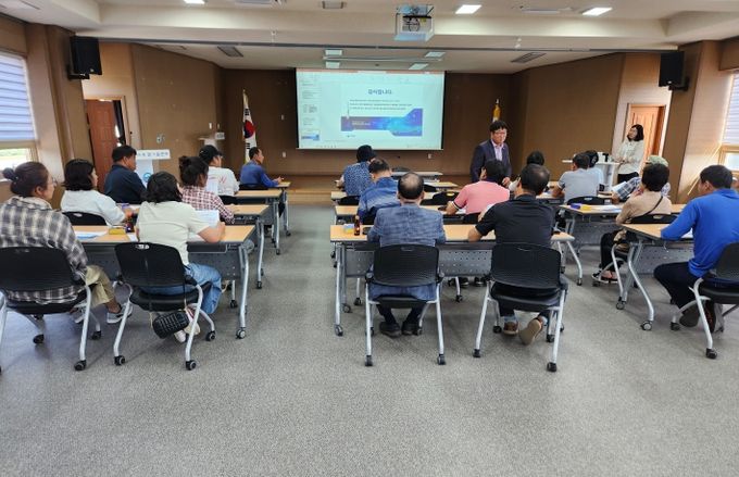 사천시, 농업분야 외국인근로자 고용제도 설명회 개최