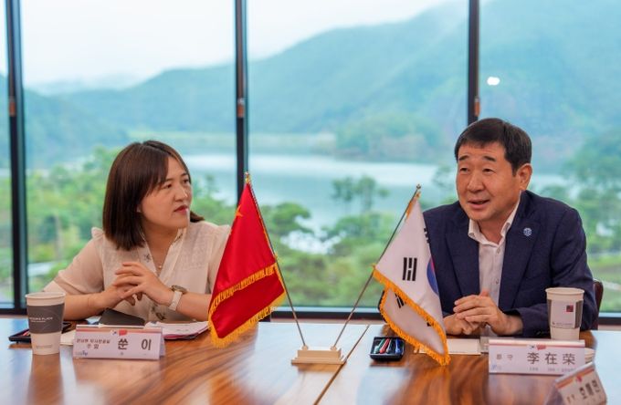 증평군 관남현 학생교류단 우호교류