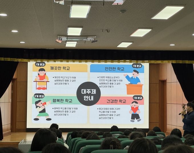 ‘남부 초등 학교연합 학생회’ 활동