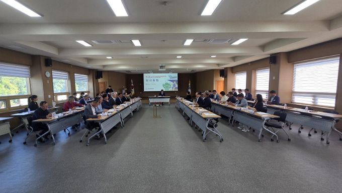 2025년 사천시농업한마당축제 추진위원회'임시총회