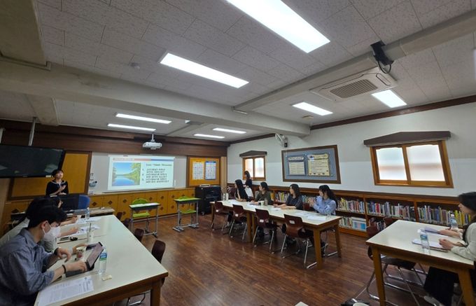 1학기 초등 수업 나눔 릴레이 운영 모습(가남초)