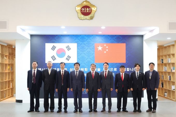 인천시의회와 중국 다롄시인민대표대회, 중단된 교류 재개 한목소리