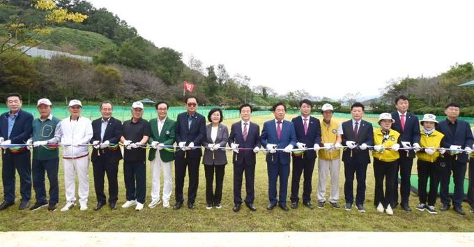진주시, ‘대곡 파크골프장’ 정식 개장