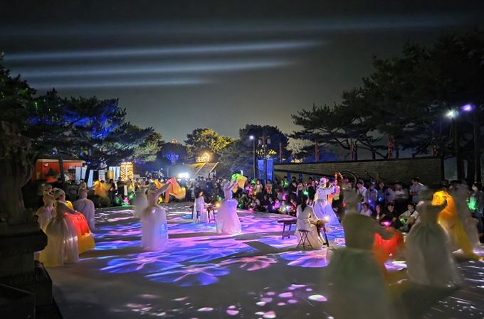 국가유산 미디어아트 고령 지산동 고분군 성료