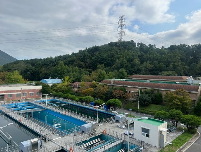 양산시 웅상정수장, 노후 고도정수처리시설 개량