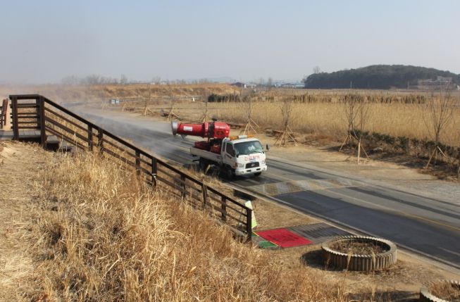 야생조류 AI바이러스 검출! 경남도, 철새도래지 등 방역관리