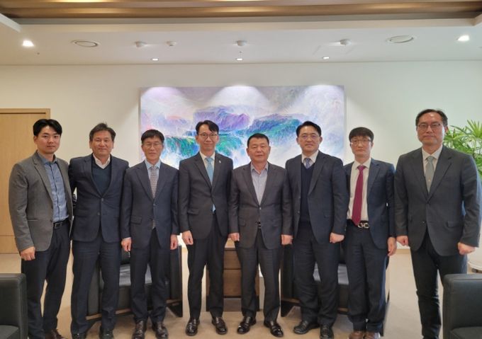 김명주 경제부지사-한국수자원공사 윤석대 사장 면담