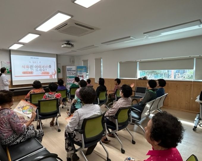 도서지역 대상 건강마중 프로그램