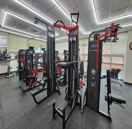 김해시청 체력단련실