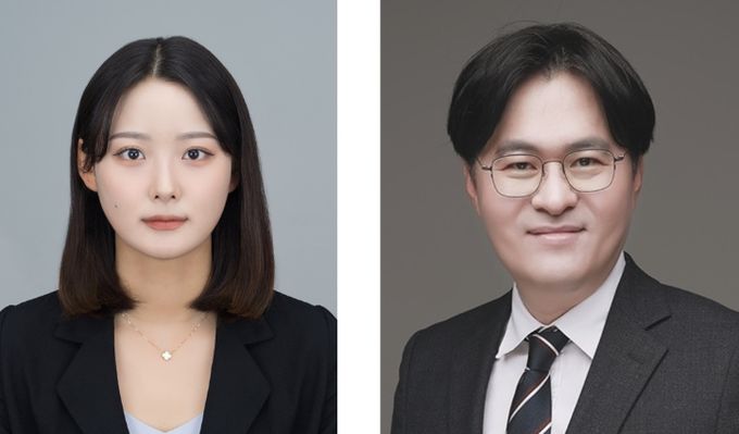 식품공학과 석사과정 유세영 씨와 신의철 교수