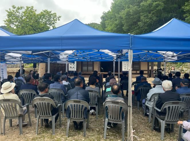 정기룡장군 추모제