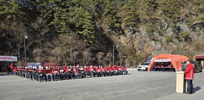 임실군, 2025년 산불 진화 통합 훈련 실시