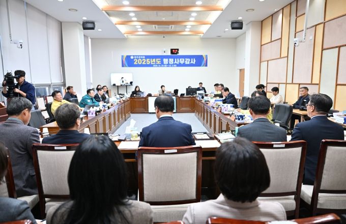 완주군의회, 2025년 행정사무감사 돌입