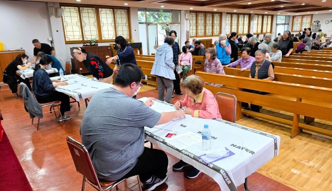 민생회복 소비쿠폰(찾아가는 신청 서비스 현장)