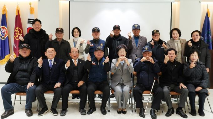 동구의회 의장단 기관 단체 방문(보훈단체)