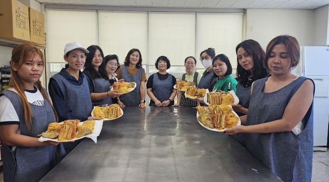 명절 음식 만들기