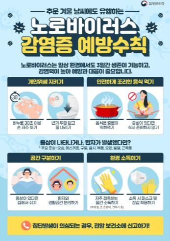 남원시 노로바이러스 감염증 겨울철 기승