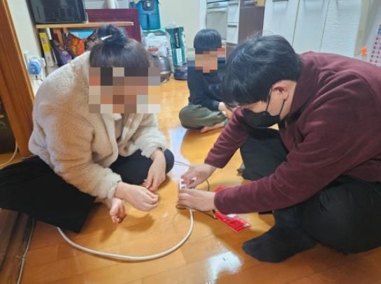 부산 서구, 주거 취약계층에 화재 예방용 소화 패치 배부