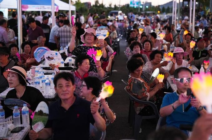 나주시가 2026년 소규모 지역축제 지원사업’을 추진한다. 사진은 지난해 소규모 지역축제 지원사업으로 진행한 우습제 음악회 모습.