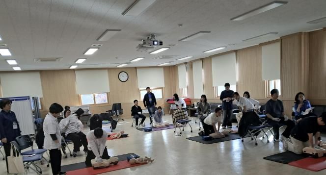 거창군, 보건소 주관 심폐소생술 교육 확대 운영