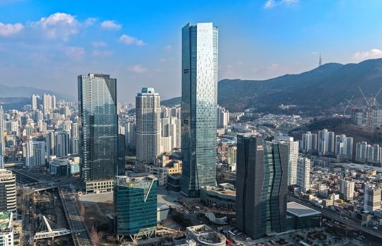 문현금융단지 전체 전경