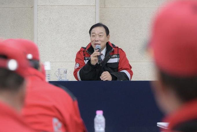 최민호 세종시장, 산불예방 최전선 현장 목소리 청취