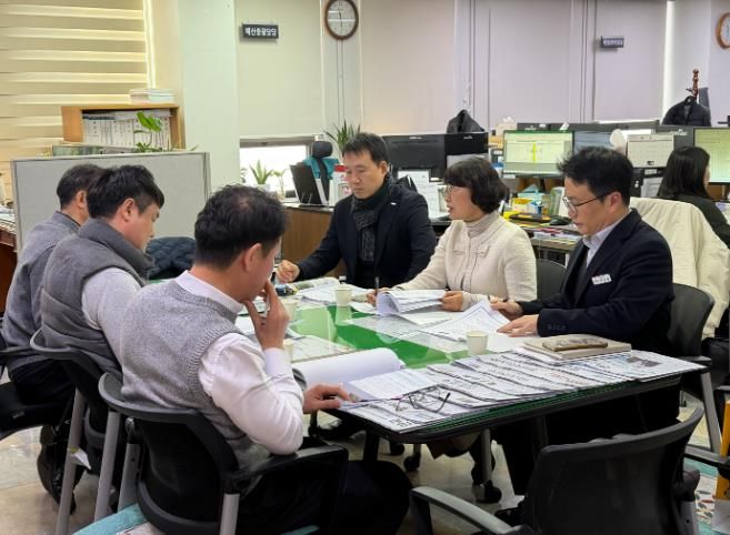 합천군, 지역현안 해결 위해 경남도청 예산 건의 방문