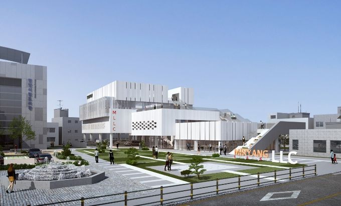 평생학습관 조감도