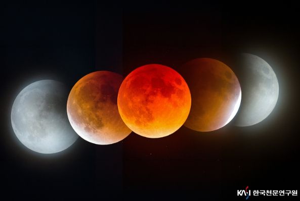 정남진천문과학관에서 보는 정월대보름 붉은 달 ‘개기월식’