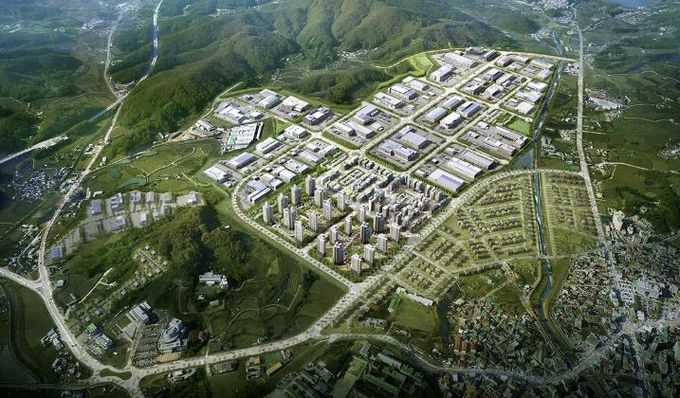 용산산업단지 조감도