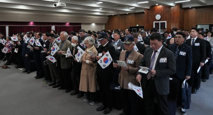 나주시가 지난 1일 제107주년 3·1절 기념행사를 개최했다.