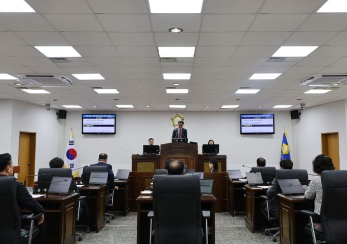 제311회 산청군의회 임시회 폐회