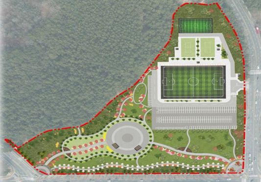 가음정공원 산책로 조성공사