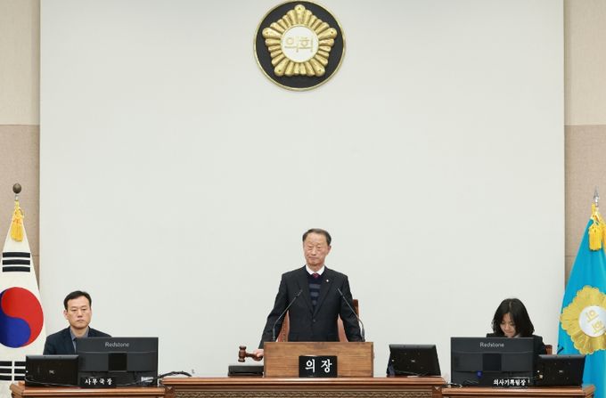 제150회 임시회 개회