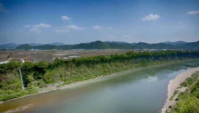 4월 11코스 임진적벽 주상절리